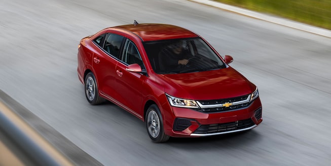 Nuevo Chevrolet Aveo 2024, sedán con sistema de monitoreo de presión de llantas